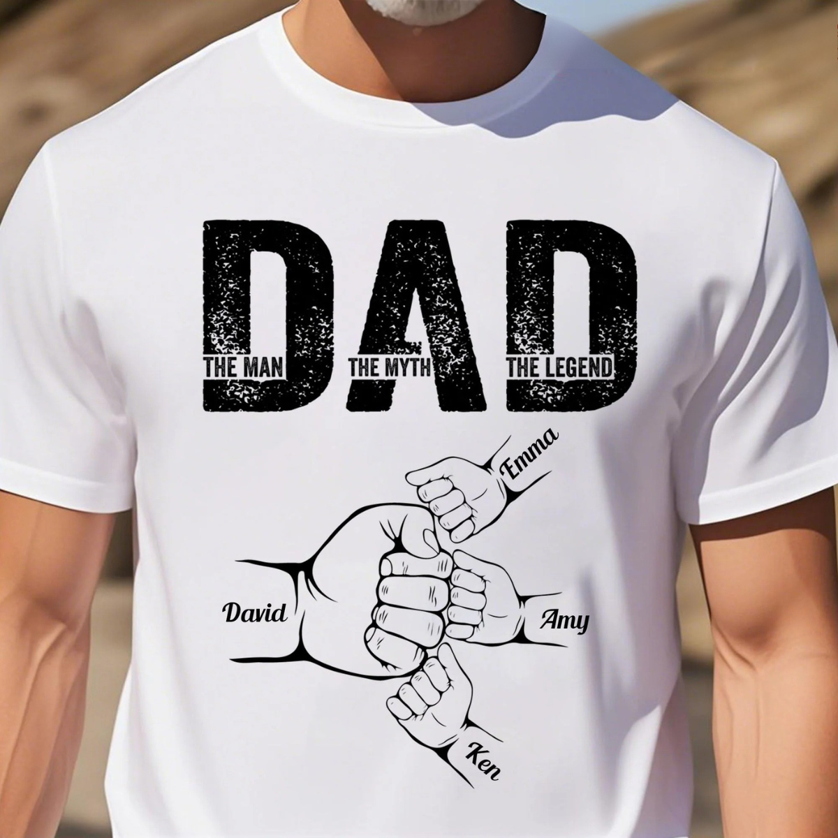 Personalized Dad Shirt, Father’s Day Gift