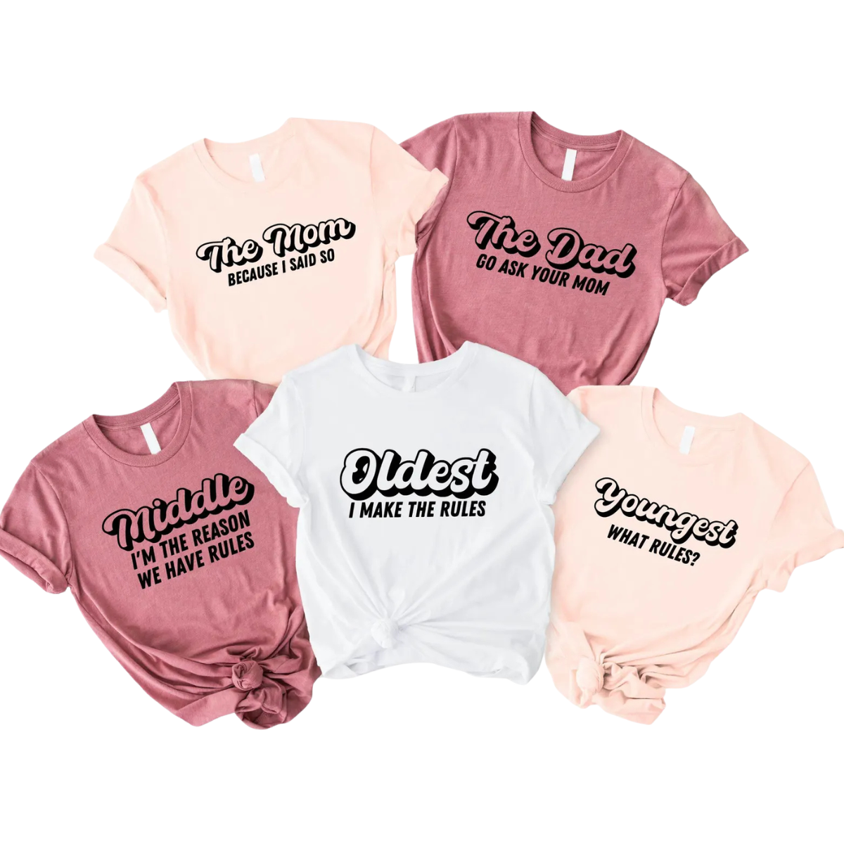 Family Rules Shirt, Matching Family Shirts, Mother Day Gift
