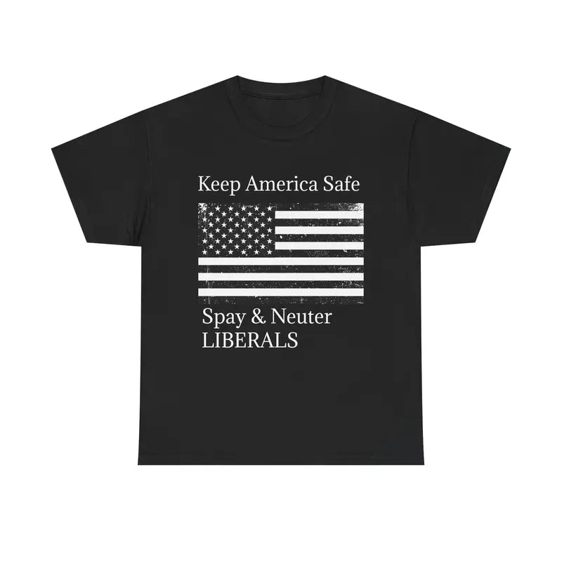 Keep America Safe Tshirt, Spay & Neuter Tee