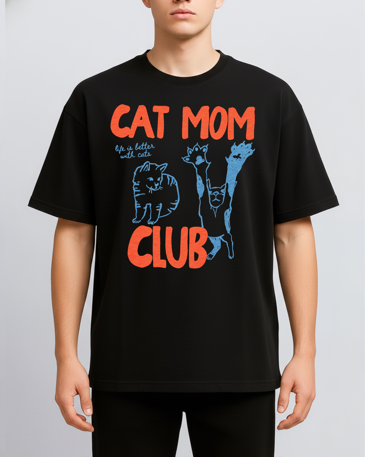Cat Mom Club Shirt, Lover Cat Tshirt