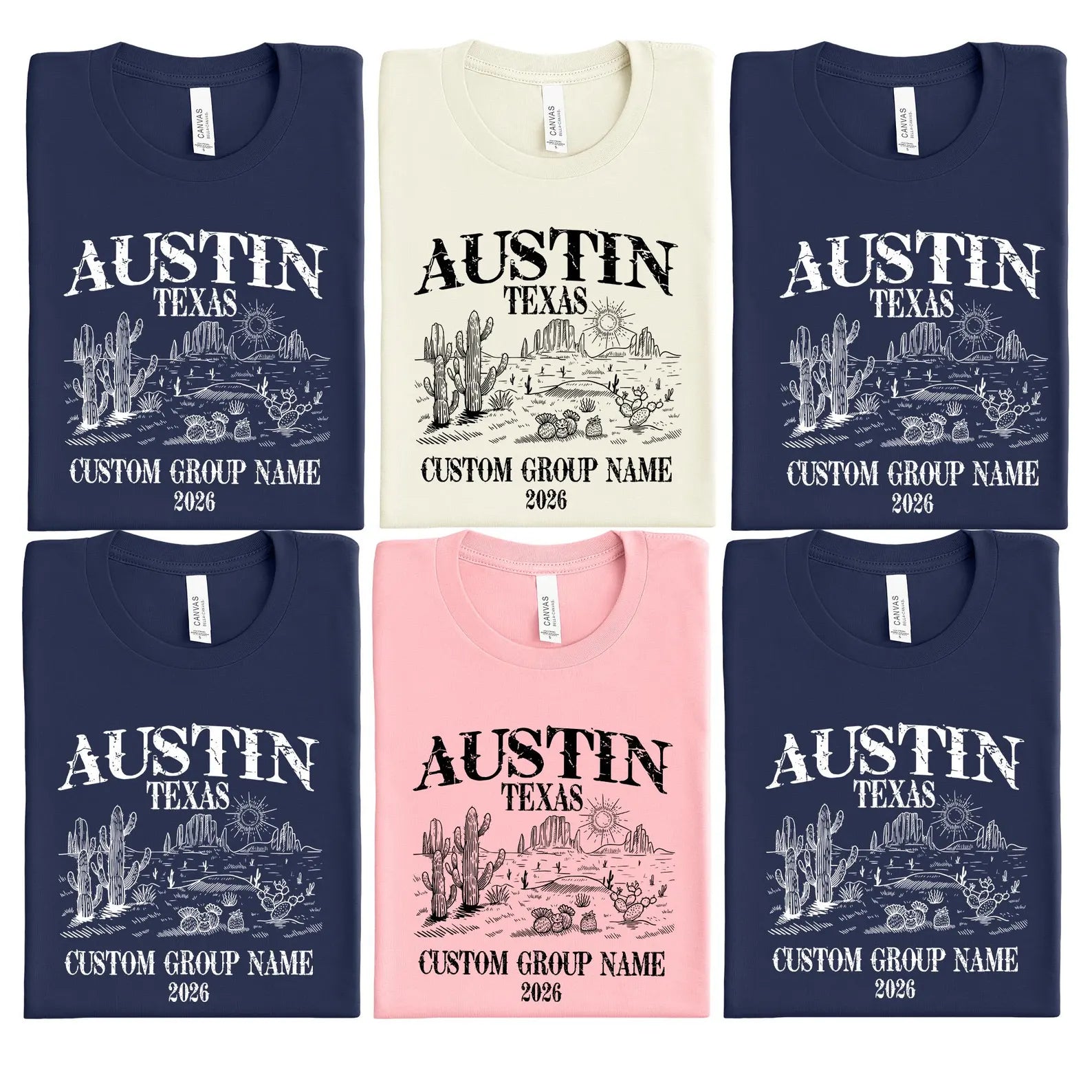 Custom Family Vacation 2026 Shirts, Matching Trip T-Shirt, Girls Trip & Bachelorette Tee