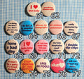 Build Your Own Button Bundle, Custom Pinback Button, Funny Edgy Badges