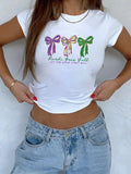 Preppy Mardi Gras Y’all Baby Tee, Louisiana Mardi Gras