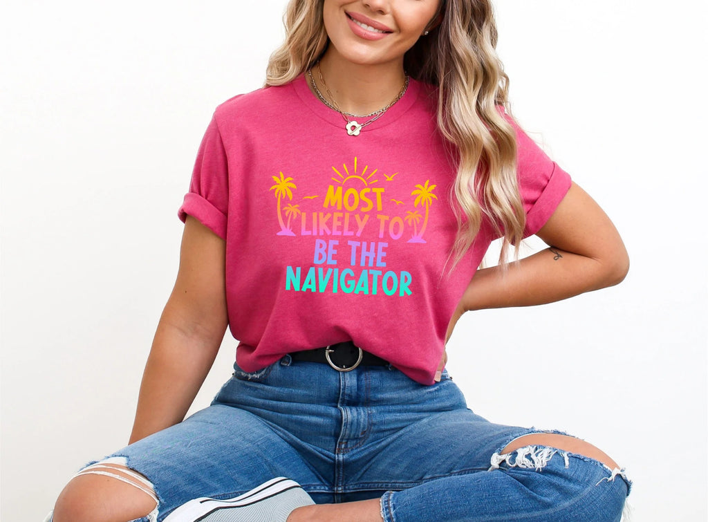 Custom 'Most Likely To' Summer Family Trip Shirts