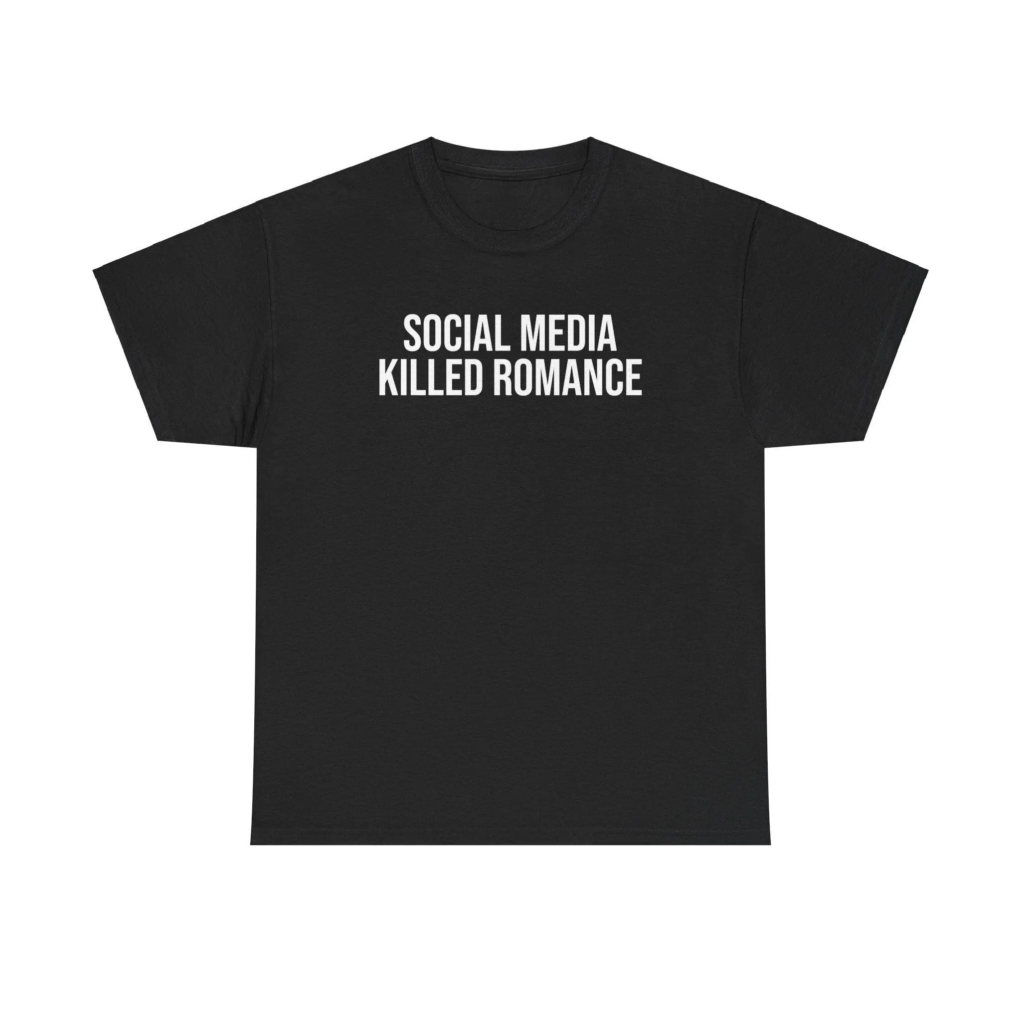 Social Media Killed Romance Shirt, New Generation Shirt