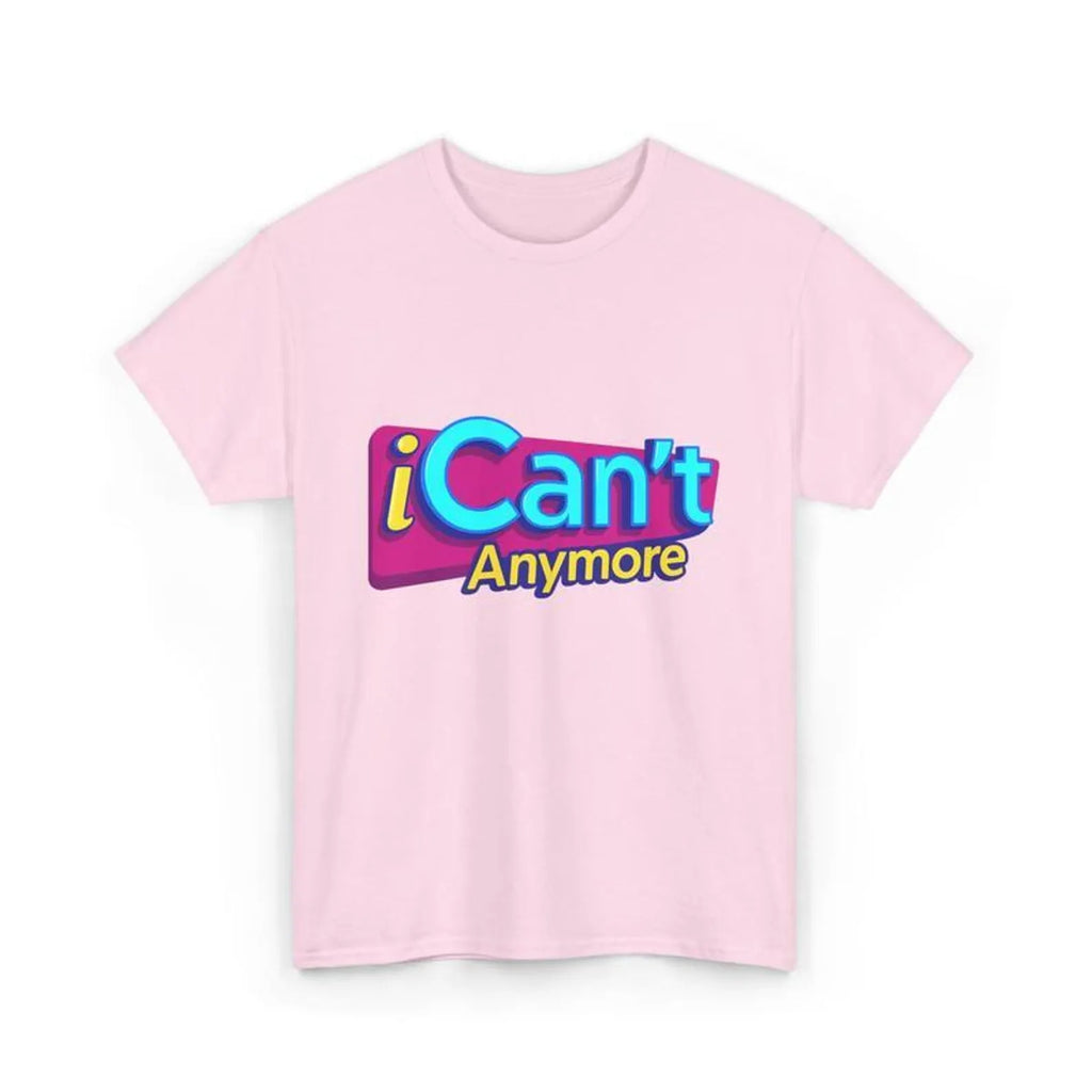 I Can't Anymore Shirt, Mental Health Tee