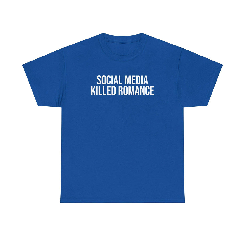 Social Media Killed Romance Shirt, New Generation Shirt
