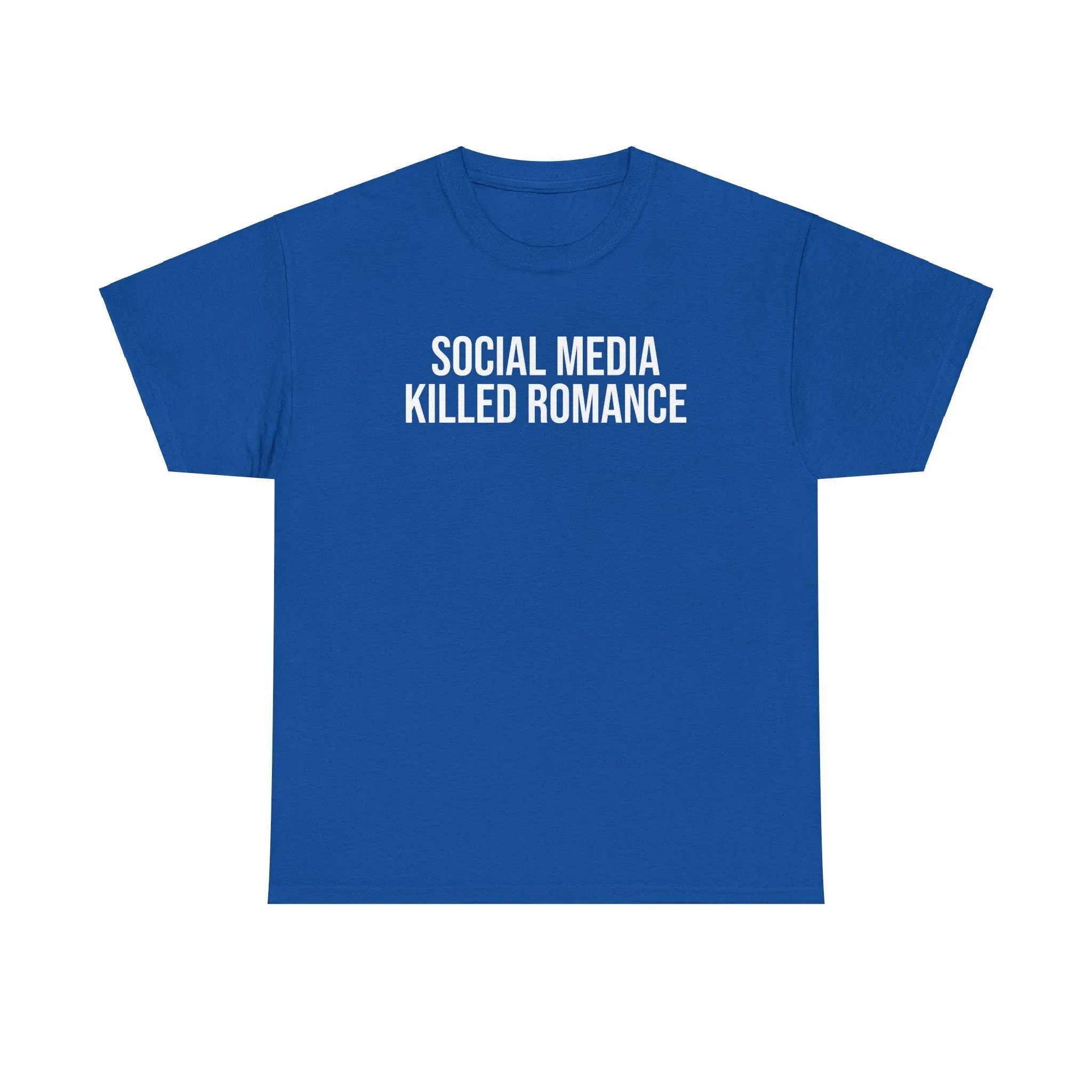 Social Media Killed Romance Shirt, New Generation Shirt