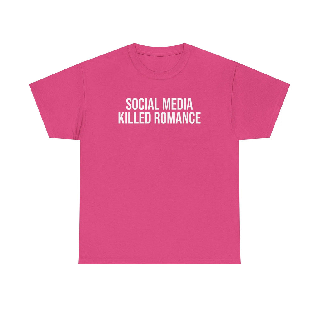 Social Media Killed Romance Shirt, New Generation Shirt