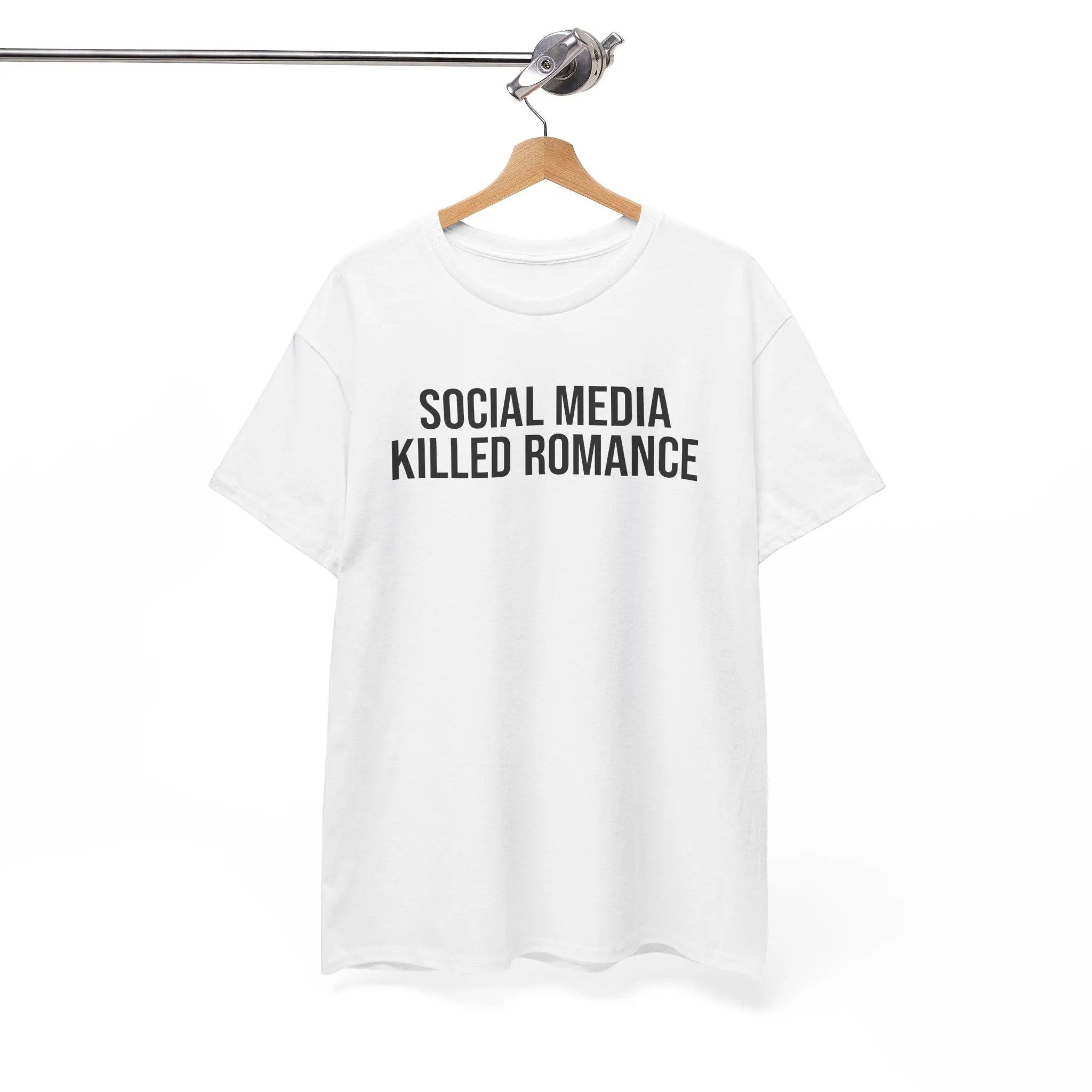 Social Media Killed Romance Shirt, New Generation Shirt