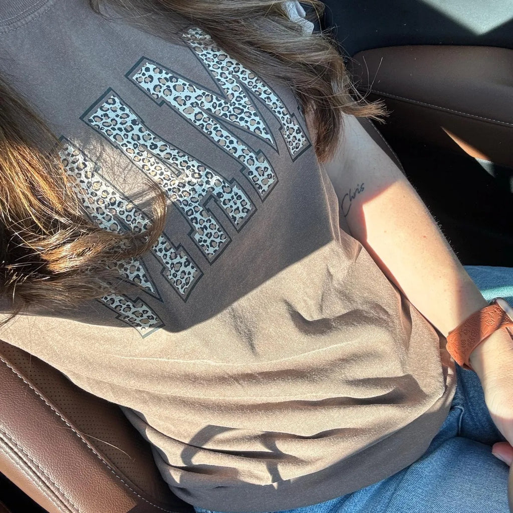 Leopard Mama Shirt, Mama Shirt, Mothers Day Gift