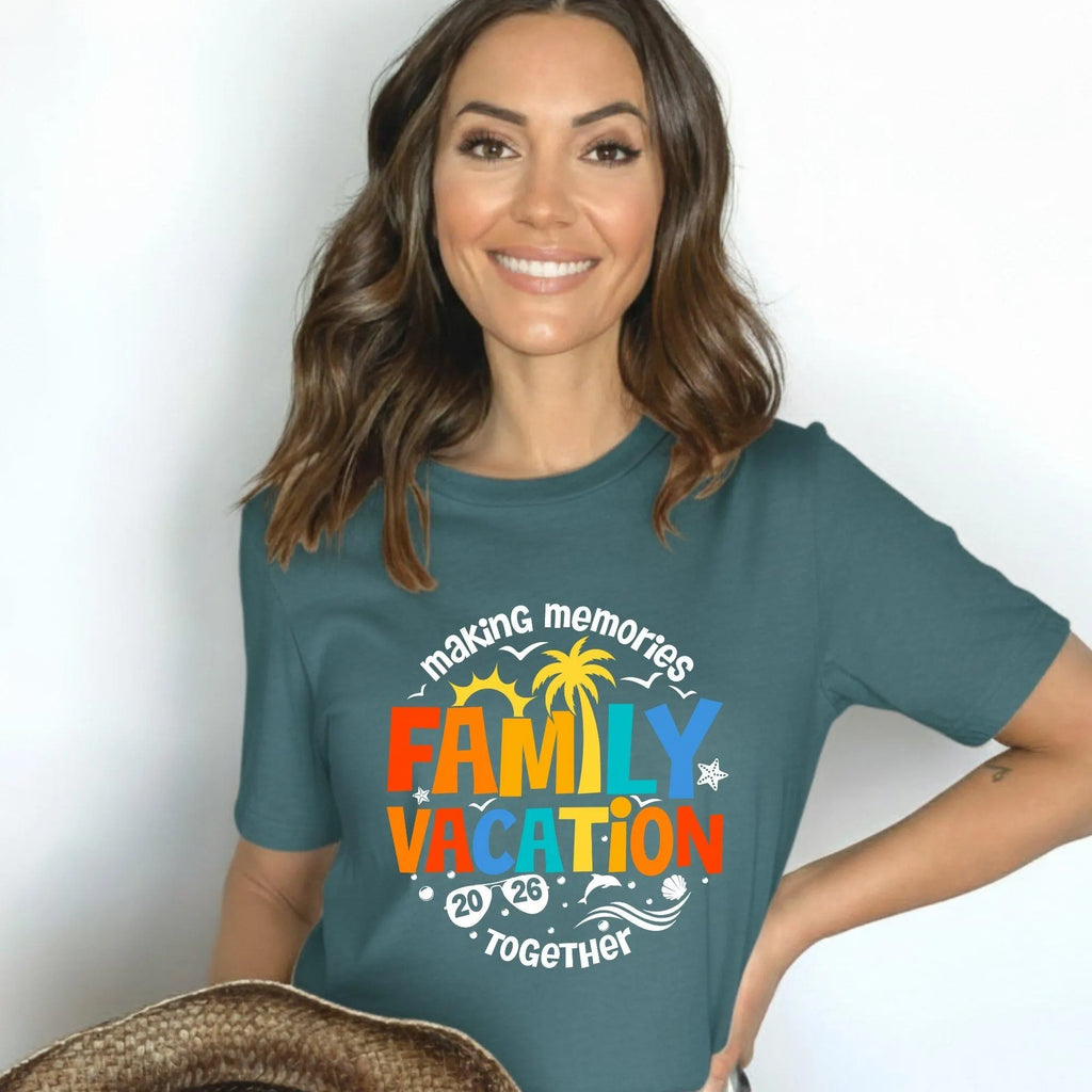 Custom Family Vacation 2026 Shirt, Family Trip, Matching Memories Shirt
