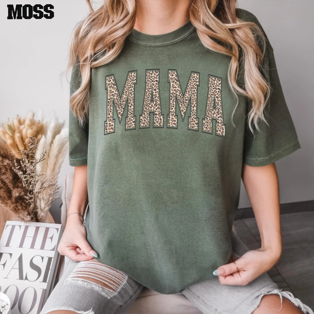 Leopard Mama Shirt, Mama Shirt, Mothers Day Gift