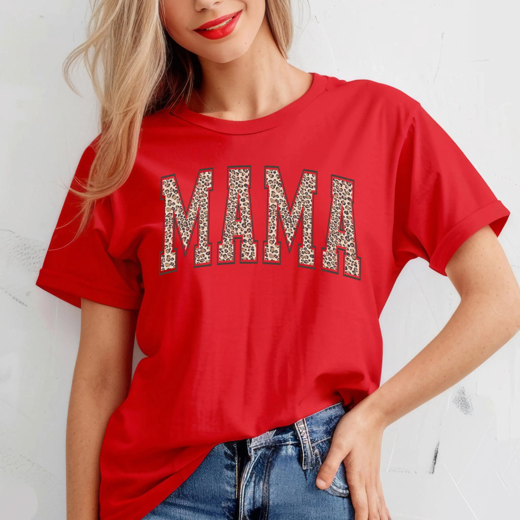 Leopard Mama Shirt, Mama Shirt, Mothers Day Gift