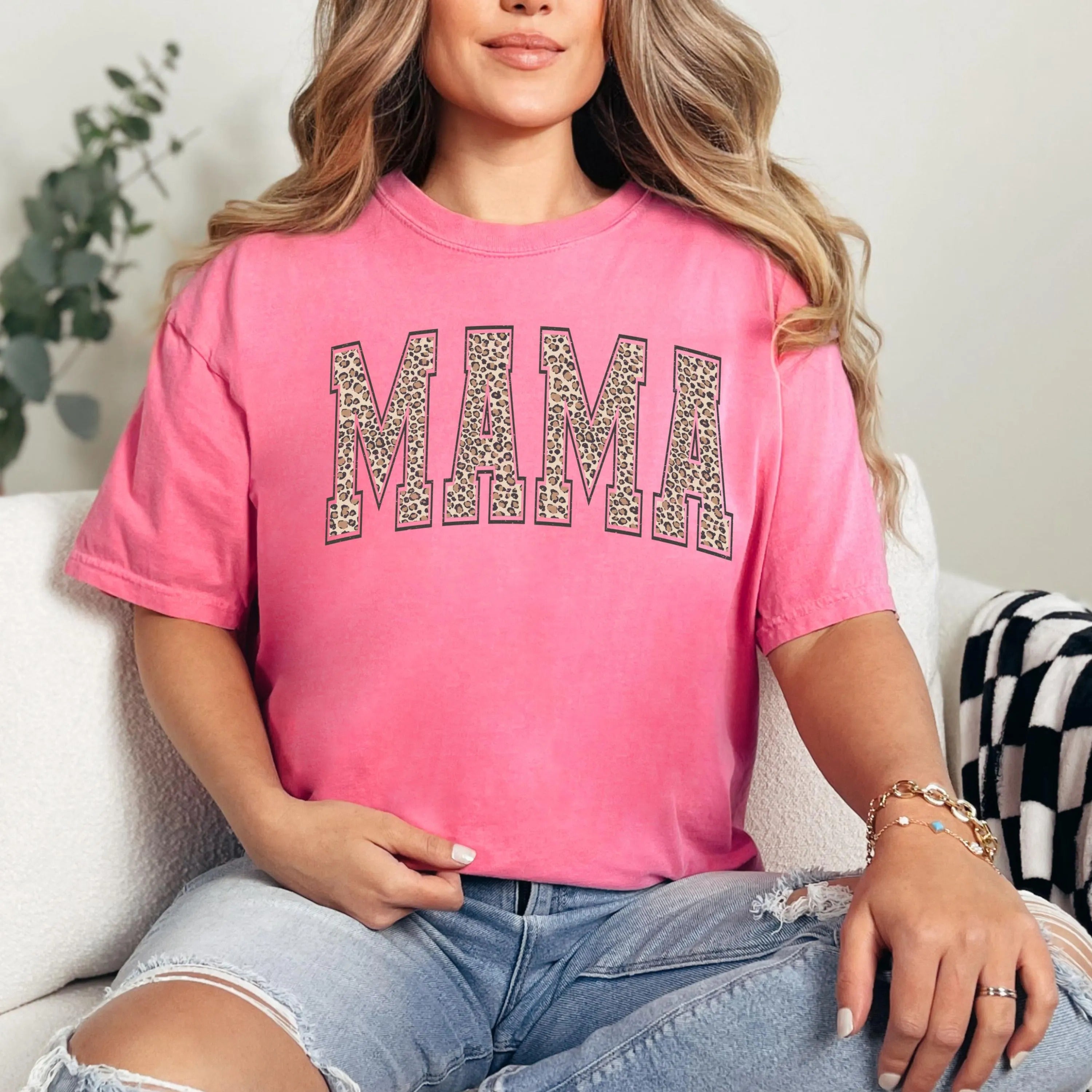 Leopard Mama Shirt, Mama Shirt, Mothers Day Gift