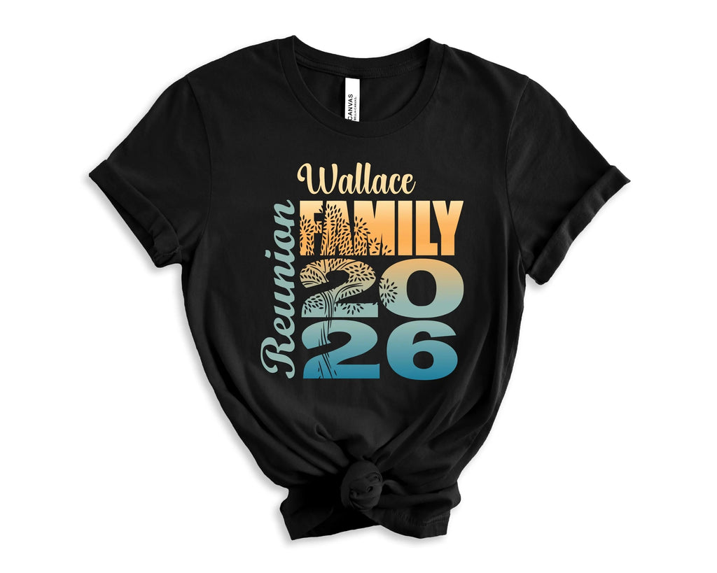2026 Family Reunion Shirt, Personalized Matching Family Tee