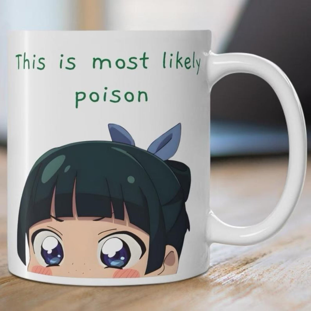 Apothecary Diaries Maomao Mug, This Is Most Likely Poison Coffee Mug