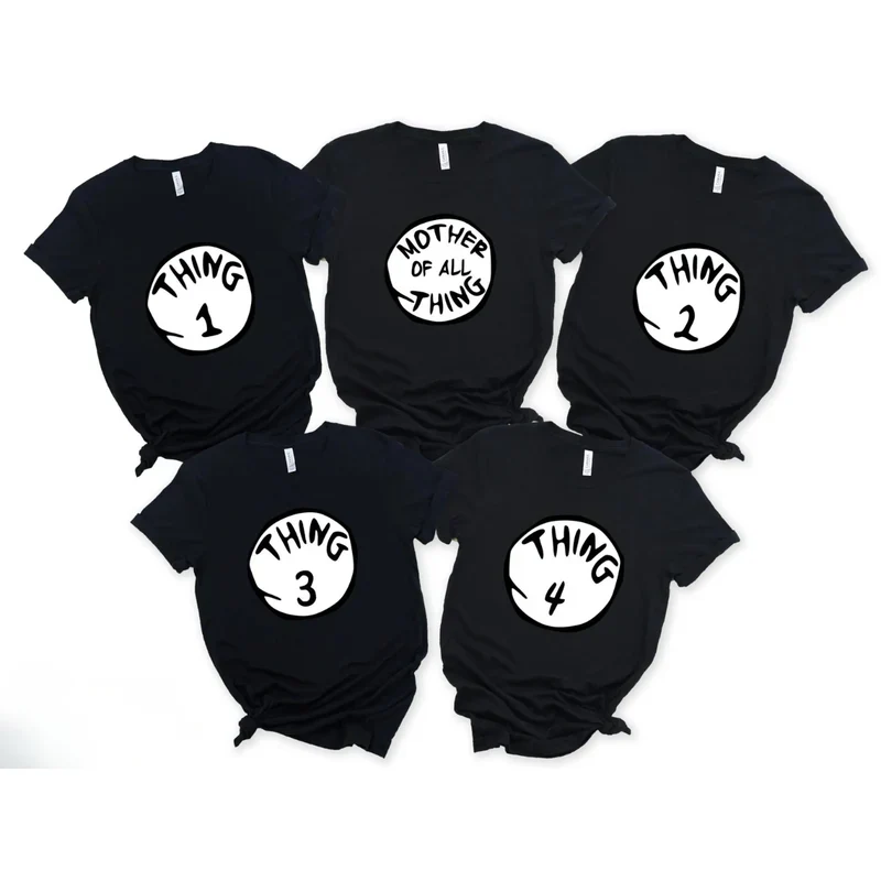 Custom Thing Shirt, Funny Family Matching Tee, Personalized Group T-Shirt