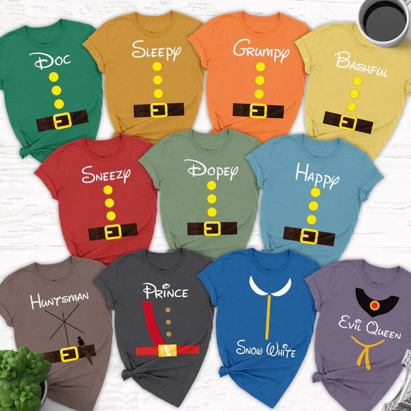 Legend Dwarfs Inspired Shirt, Dwarfs Cosplay Matching Tee