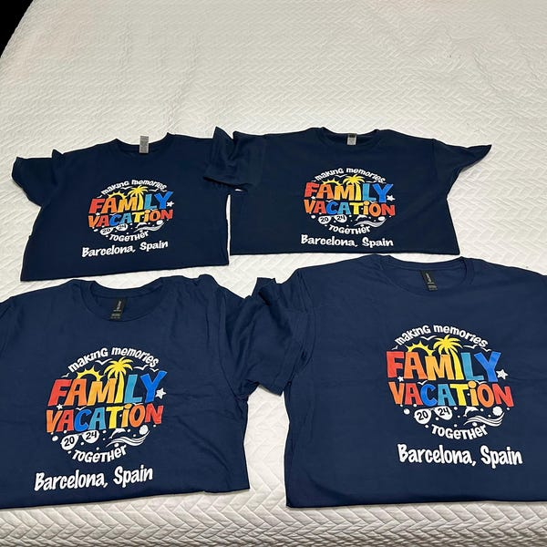 Custom Family Vacation 2026 Shirt, Family Trip, Matching Memories Shirt